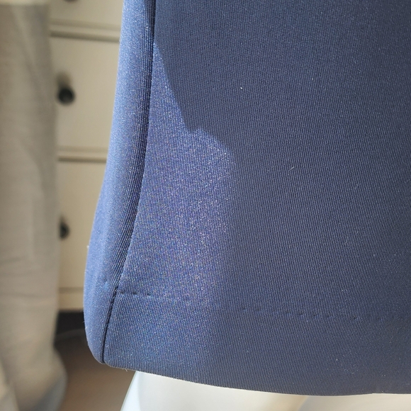 Multi-colored gem collar navy blue dress! - Picture 7 of 9